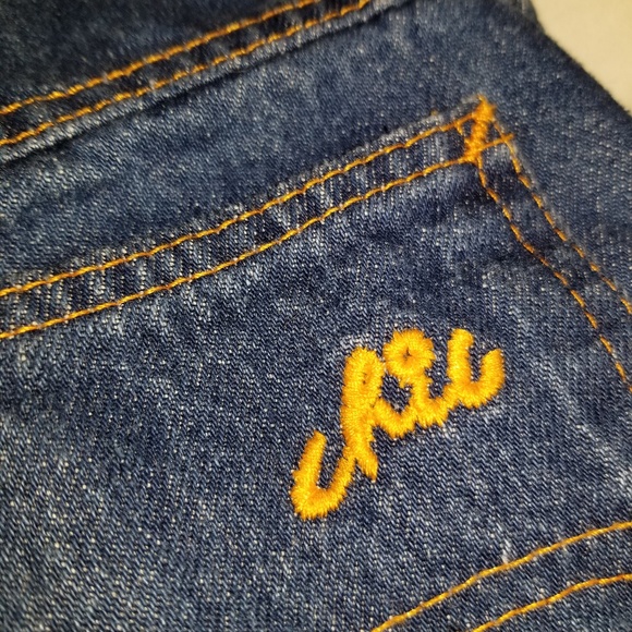 Vintage high waist Chic jean shorts - Picture 5 of 7